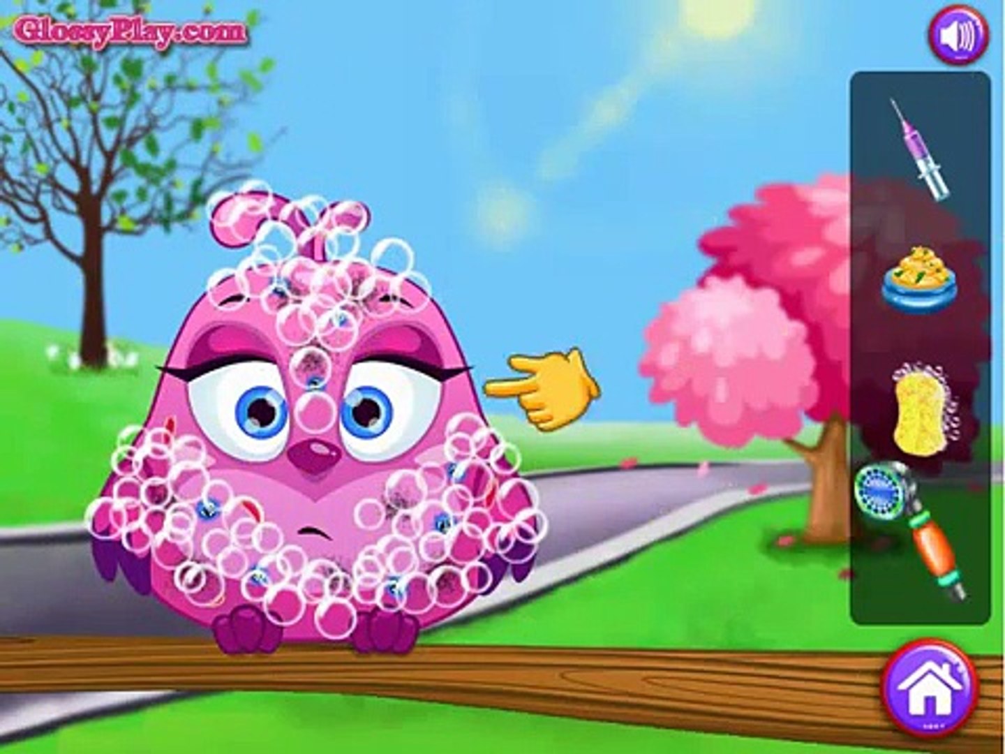 ⁣красота игры сердиться птиц для детей супер игры для детей, развлечения для детей лучшая игра для ре