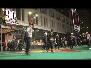 Behind the Scenes of Holiday Inn’s Macy’s Thanksgiving Day Parade Rehearsal