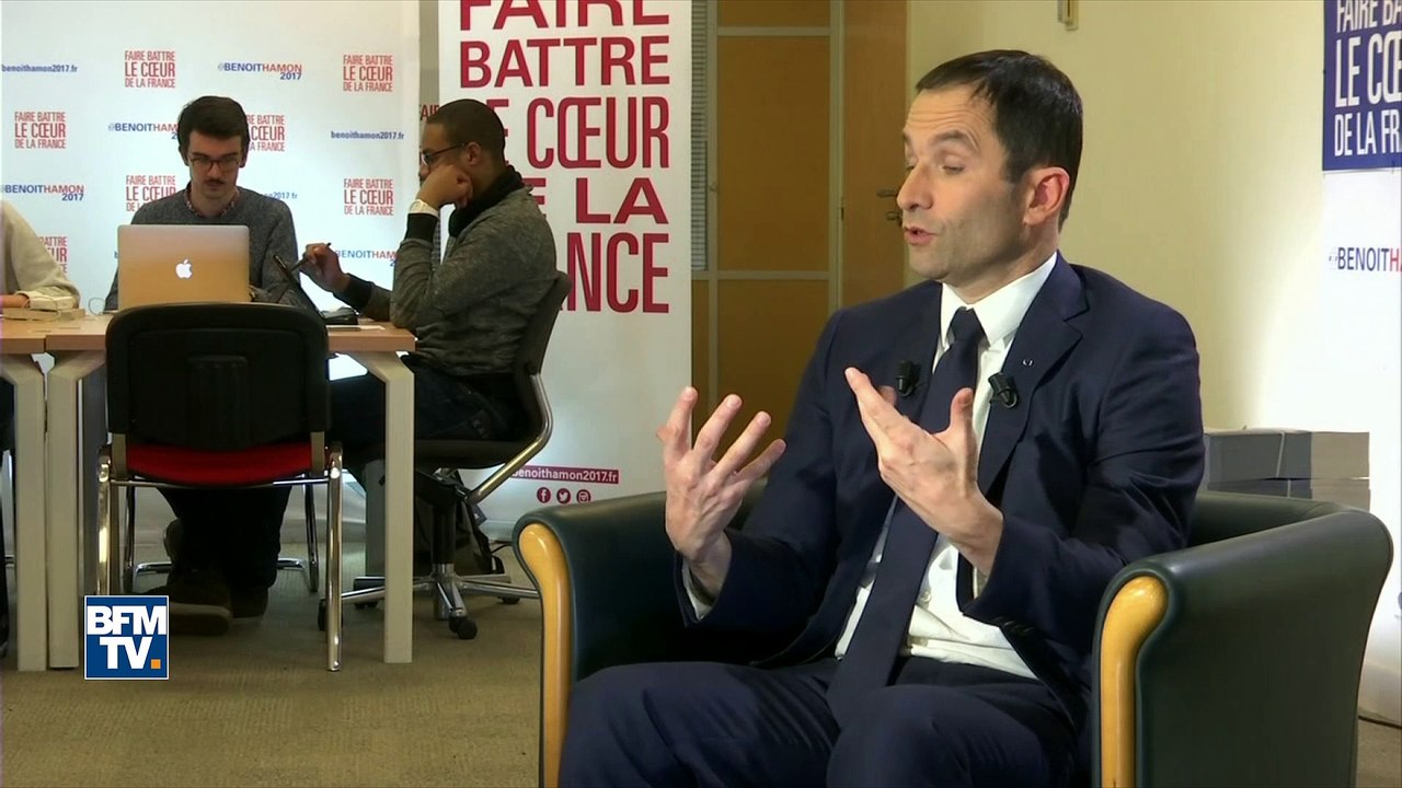 Benoît Hamon: "Au sein de la gauche, Manuel Valls est la droite"