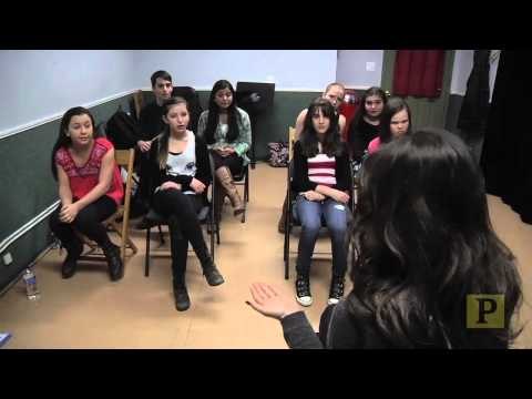 LIFE WITH LAURA : Laura Benanti Teaches a Master Class for Young Actors