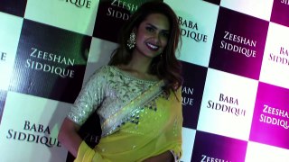 Esha Gupta Exposes Her Hot Tattoo On The Body At Event _ 2017