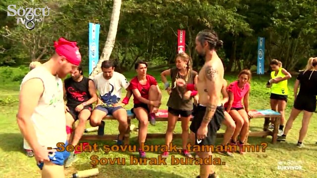 Survivor'da İlhan Mansız ile Çılgın Sedat burun buruna geldi
