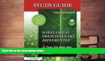 Read Online Study Guide: What Great Principals Do Differently, 2nd Edition: Eighteen Things That