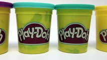 Play Doh Rainbow Playdoh Arco Iris How to make Playdough Rainbow Plastilina Play-Doh Hasbro