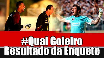 Resultado da 1ª enquete - Quem deve ser o Goleiro do SPFC