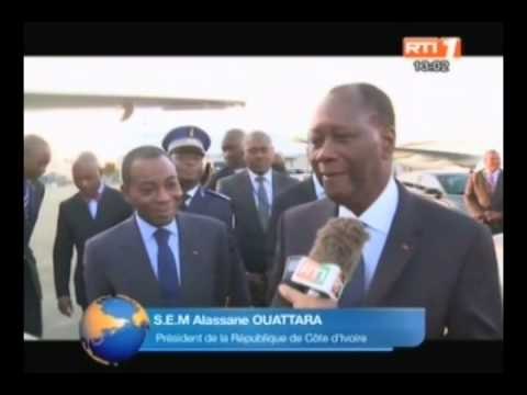 RTI - 69ème session de l’Assemblée générale des Nations unies: arrivée de du président