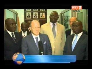 RTI -Daniel Kablan Duncan reçoit le président du groupe AOG, Jean-Claude Gandur