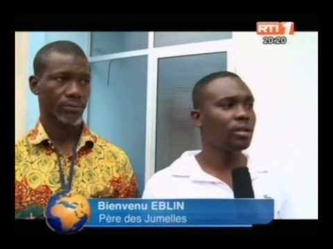 RTI - Naissance de bébés siamois à la clinique médicale Ste Trinité de la vie à Cocody