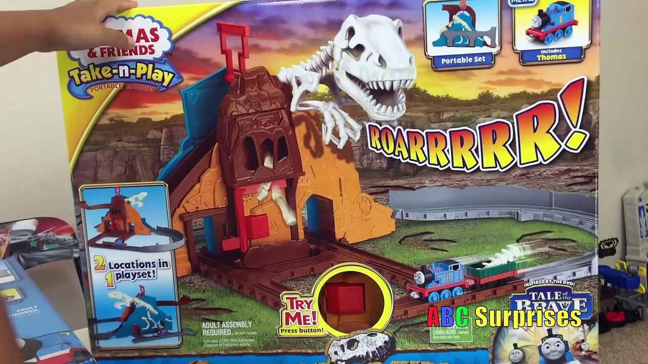 Thomas & Friends Take N Play Roaring Dino Run Play Set Fisher Price Fun For Kids Discover Artifacts