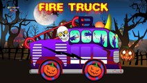 Scary Color Vehicles | Scary Color Taxi | Haunted House Monster Truck - Learn colors
