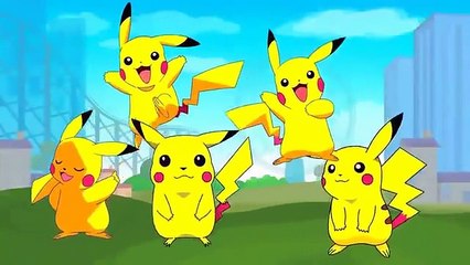 Pokemon Daddy Finger - Finger Family Songs Pikachu Finger Family Baby Rhyme