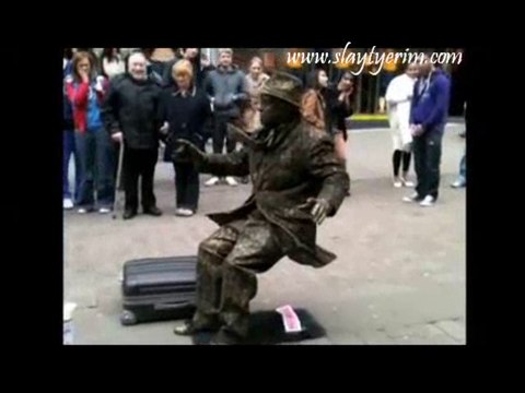 Müthiş bir sokak gösterisi