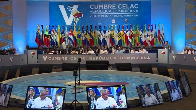 Celac inicia reunión de cancilleres en República Dominicana