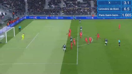 Diego Rolán Goal HD - Bordeaux 1-1 PSG - 24.01.2017 HD