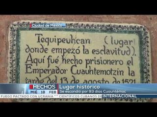 Pata de perro: la plaza de la resistencia de Tenochtitlan