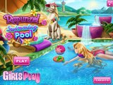 Rapunzel Swimming Pool - Best Baby Games For Girls