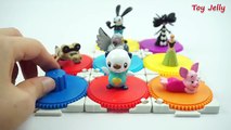 Color Balls Surprise Cups Pokemon Go toys, Diseny Surprise Eggs, Frozen, Piglet , Oswald Rabbit
