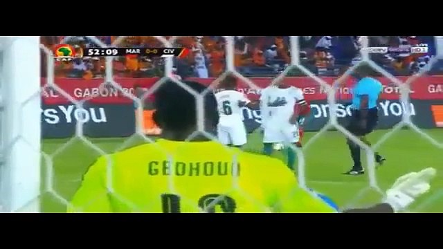 maroc vs cote d'ivoire 1-0 -Résumé- Highlights and All Goals & ~ RESUME (CAN 2017) 24_01_2017 HD