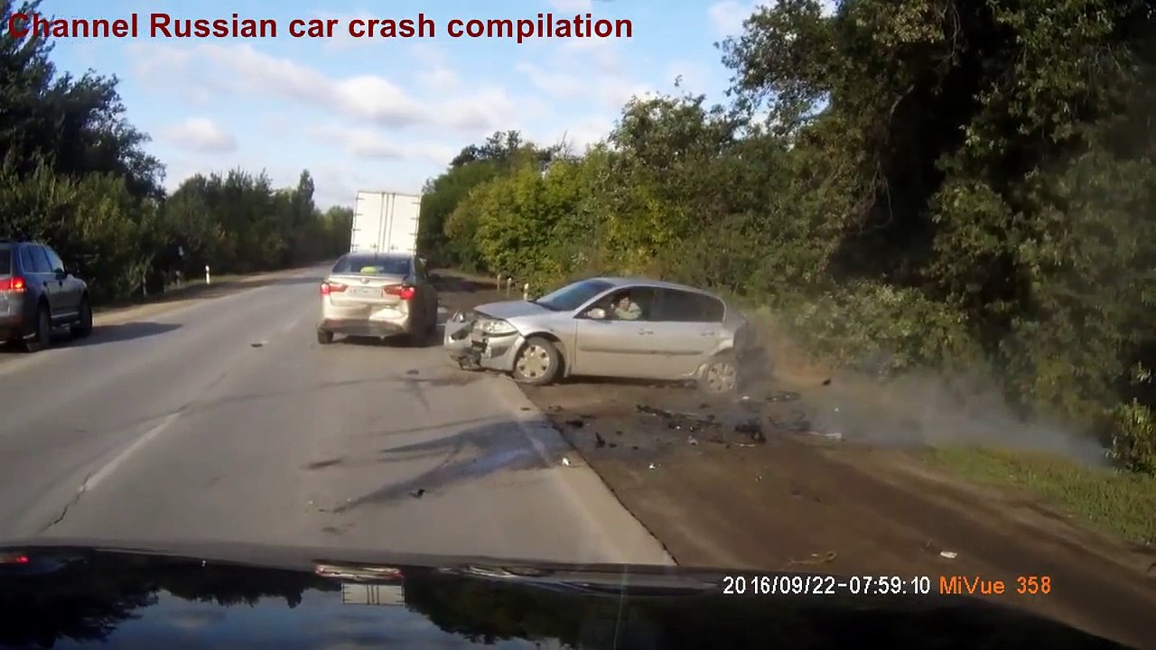 Russian Car crash compilation September part 4