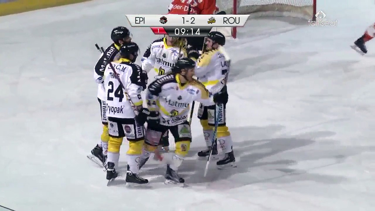 SLM - 37ème j. : Épinal - Rouen : 3-9 (les buts)