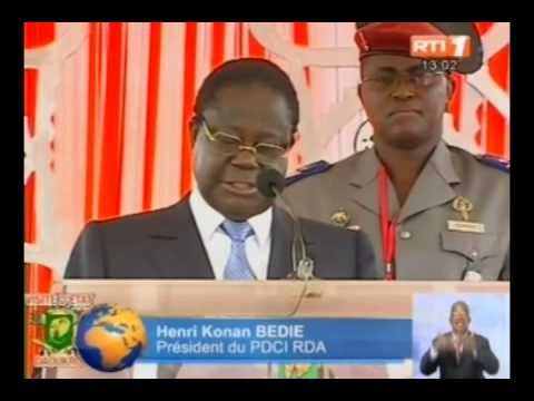 Présidentielle 2015 Henri Konan Bédié appelle à soutenir la candidature d’Alassane Ouattara