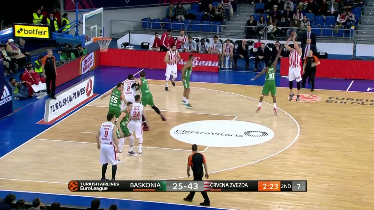 Basket - Euroligue (H) : Rude soirée pour Rodrigue Beaubois et Kim Tillie