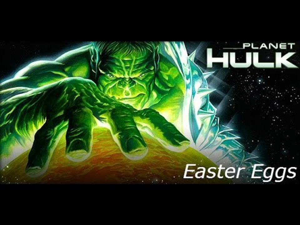 Easter Eggs Planeta Hulk -Super Nerd
