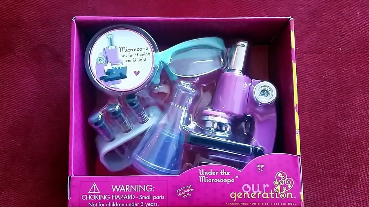 REVIEW: Our Generation Under The Microscope Set for American Girl Dolls