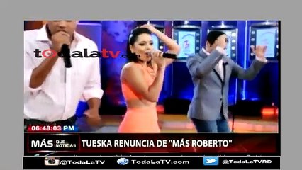 "Me fui por razones personales" Tueska- Mas Que Noticias-Video