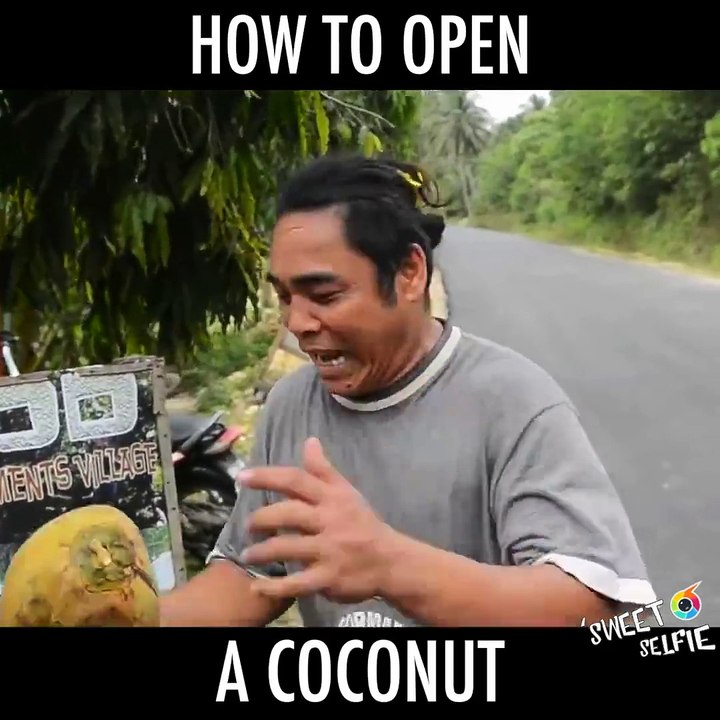 How to open a Coconut