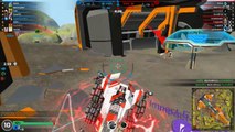 Robocraft : Carro Esportivo Egoista Suporte com Disc Shield