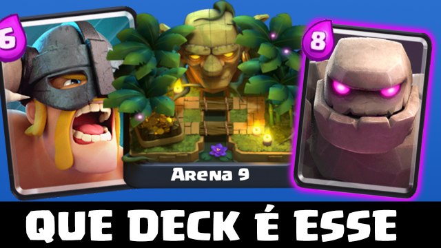 MELHOR DECK DE GOLEM QUE EU JÁ USEI