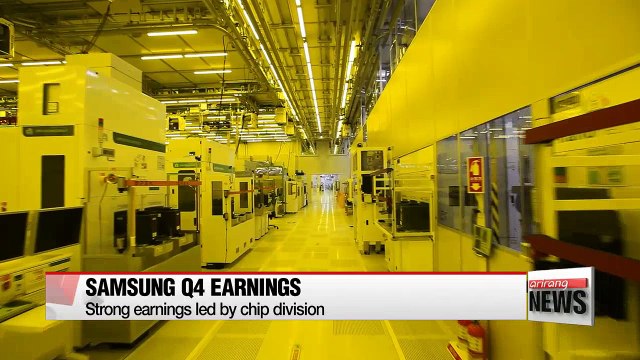 Samsung Electronics posts strong earnings in Q4