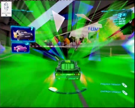 Cars 2 Game - London Race Carbon Fiber Lightning Mcqueen - Terminal Sprint - Disney Car Games