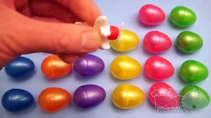 Learn Patterns with Surprise Eggs! Opening Surprise Eggs filled with Toys! Lesson 11