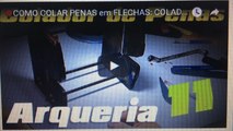 COMO COLAR PENAS em FLECHAS- COLADOR DE PENAS (TUTORIAL) - Arqueria #10