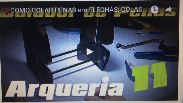 COMO COLAR PENAS em FLECHAS- COLADOR DE PENAS (TUTORIAL) - Arqueria #10