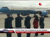 Donald Trump Tiba di Pangkalan Militer Andrews