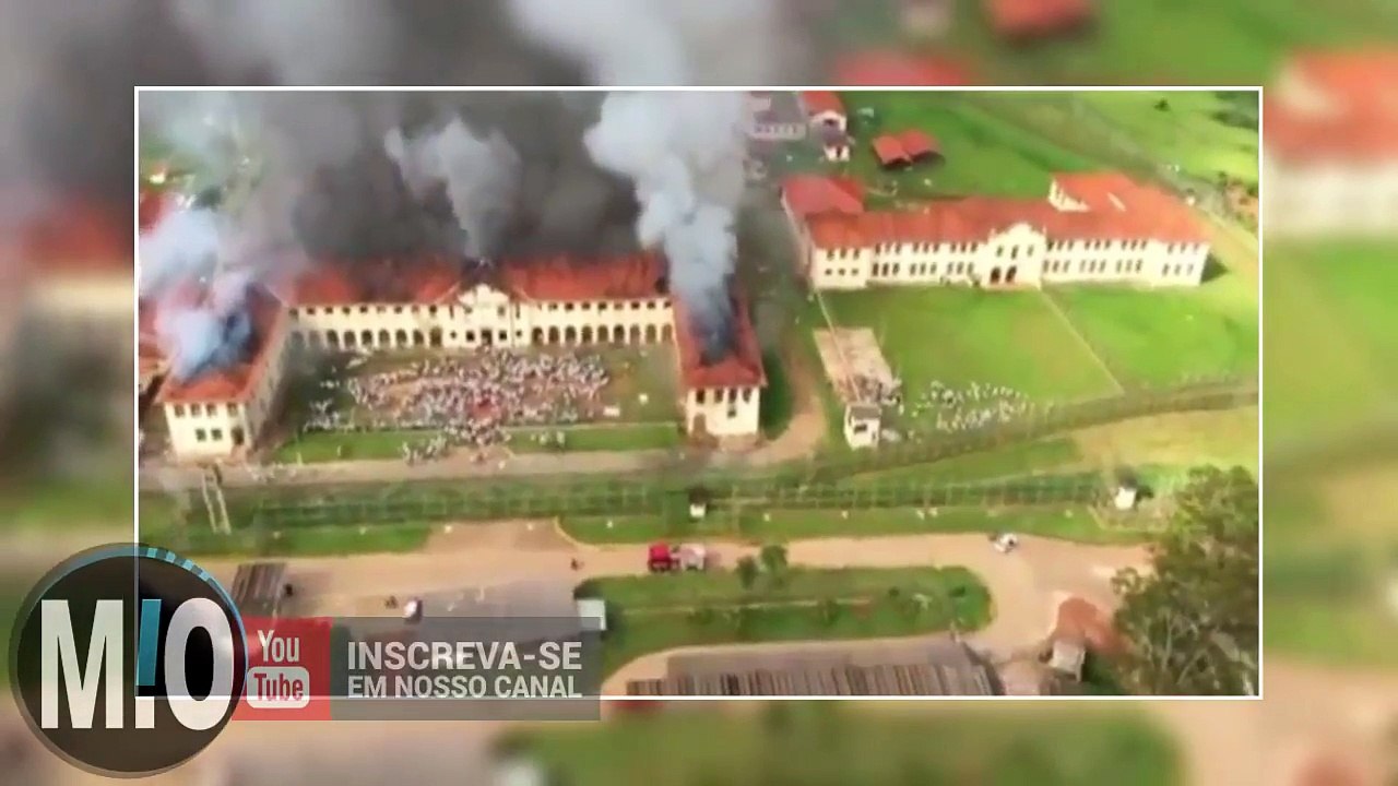 Presos fogem durante - "Rebelião em Bauru" - Fuga de 152 detentos na "rebelião em Bauru", SP - VÍDEO