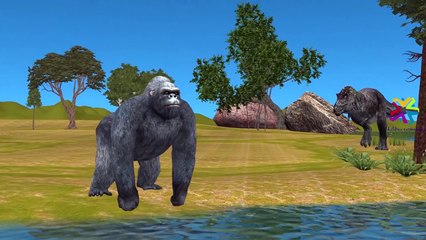 Mega Superheroes And Animals Cartoon Finger Family Songs | And Popular Nursery Rhymes For Children