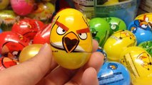 25 Surprise Eggs, Angry Birds Surprise Eggs Bad Piggies Surprise Eggs with Golden Eggs