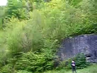 dj pantoufle rencontre un train ds un tunnel