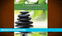 Download Foundations of Family and Consumer Sciences: Careers Serving Individuals, Families, and