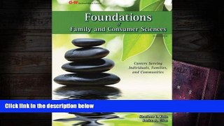 Free PDF Foundations of Family and Consumer Sciences: Careers Serving Individuals, Families, and