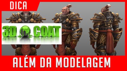 3D COAT PROGRAMA DE MODELAGEM E TEXTURIZAÇÃO!