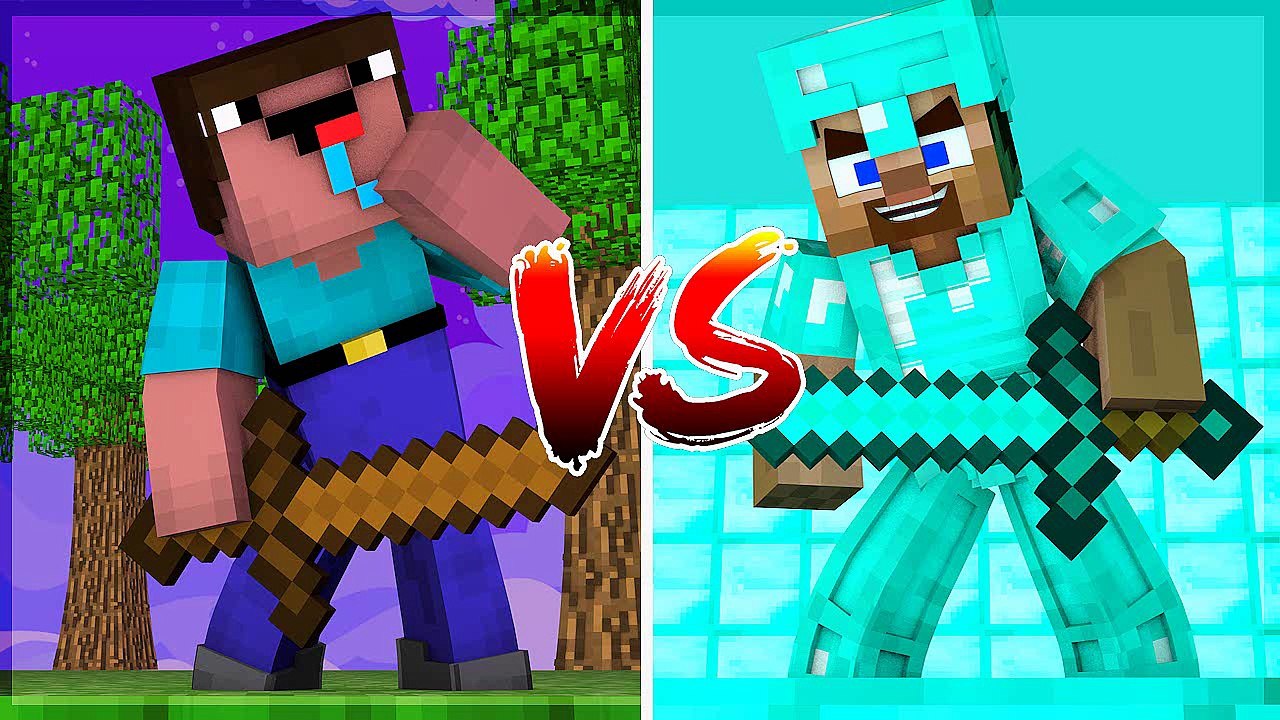 NOOB vs PRO - Minecraft.
