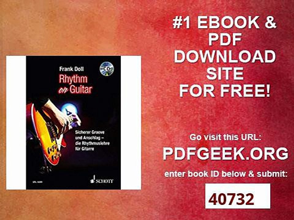 Rhythm On Guitar Sicherer Groove und Anschlag  - die Rhythmuslehre für Gitarre. Gitarre. Lehrbuch mit mp3-CD....
