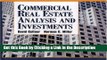Read Ebook [PDF] Commercial Real Estate Analysis and Investments Epub Full