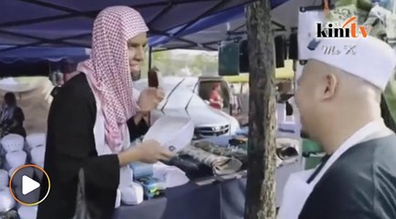 Video penuh lakonan Aliff Syukri 'prank' penjual kopiah