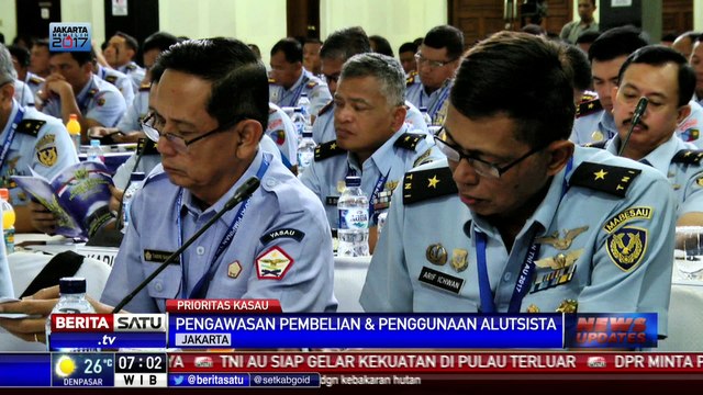 KSAU Hadi Tjahjanto Gelar Rapim Bahas Pengawasan Alutsista